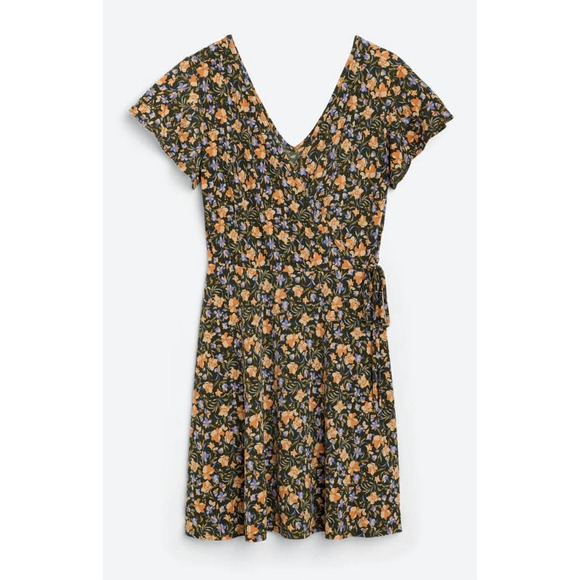 Kaileigh Dresses & Skirts - Kaileigh kaela faux wrap knit dress MP dark green